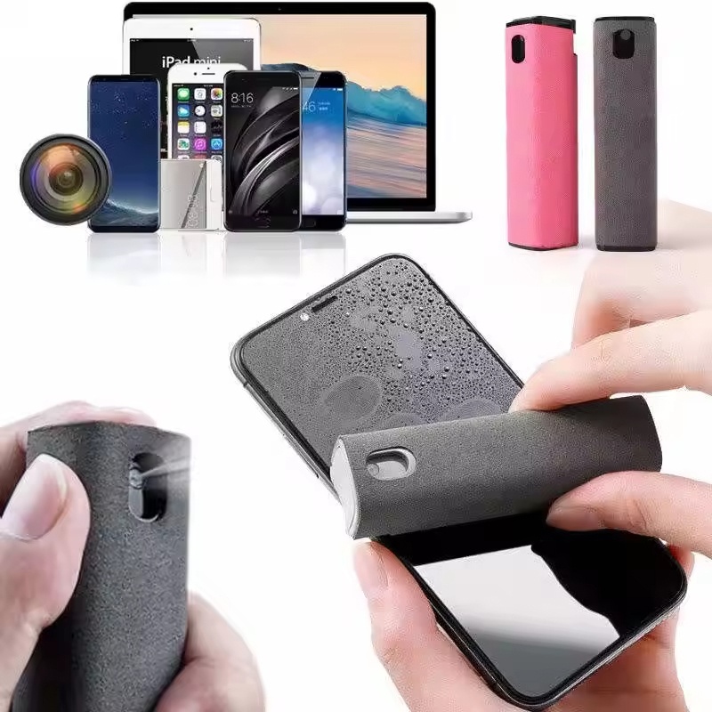 Screen Cleaning Kit - 2-in-1 휴대폰 스크린 스프레이 병 컴퓨터