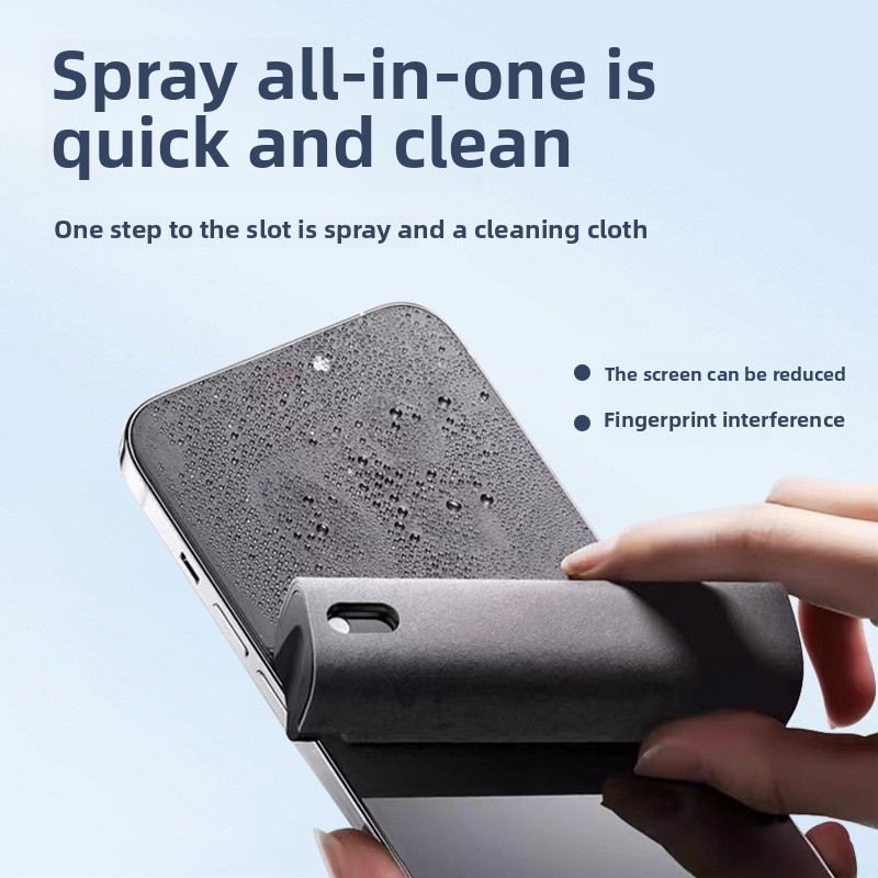 Screen Cleaning Kit - 2 in 1 스프레이 클리너 닦아