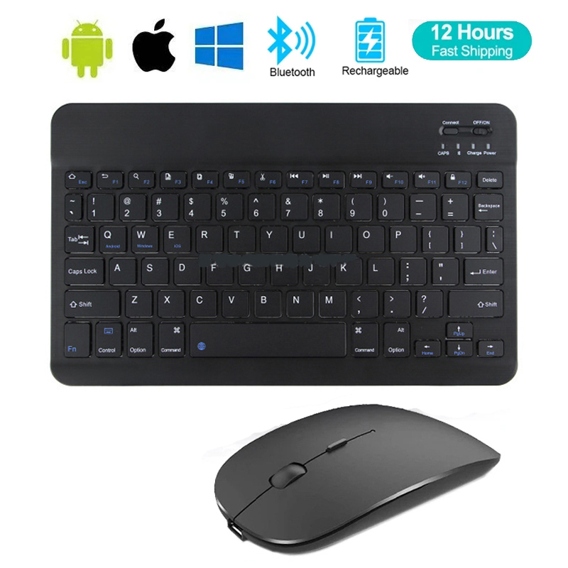 Laptop Accessories Combo - 무선 키보드 스페인어 프랑스어 Azerty 러시아어