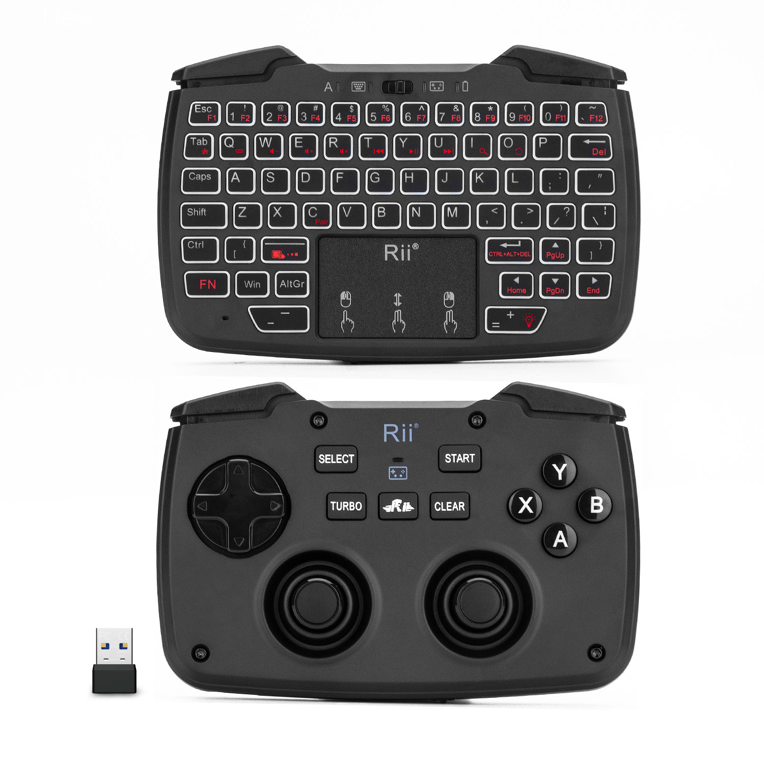 Laptop Accessories Combo - Rii RK707 2.4GHz 무선 휴대용 게임
