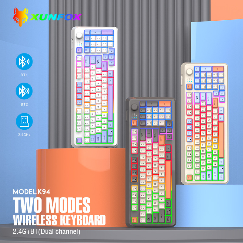 Laptop Accessories Combo - 한국어 무선 키보드 스페인어 러시아어 아랍어
