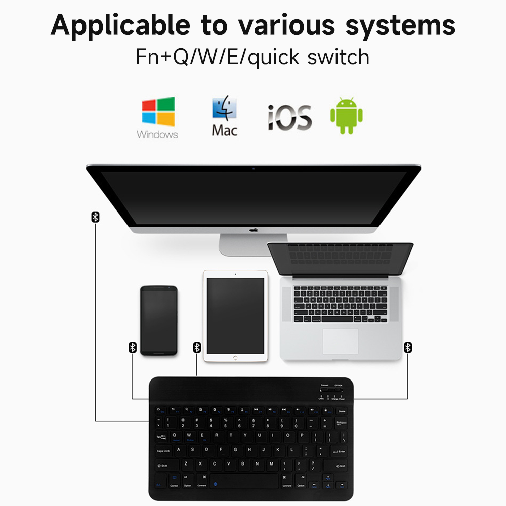 블루투스 키보드 IOS 안드로이드 윈도우용 무선 키보드 - Laptop Accessories Combo 리뷰 및 가격