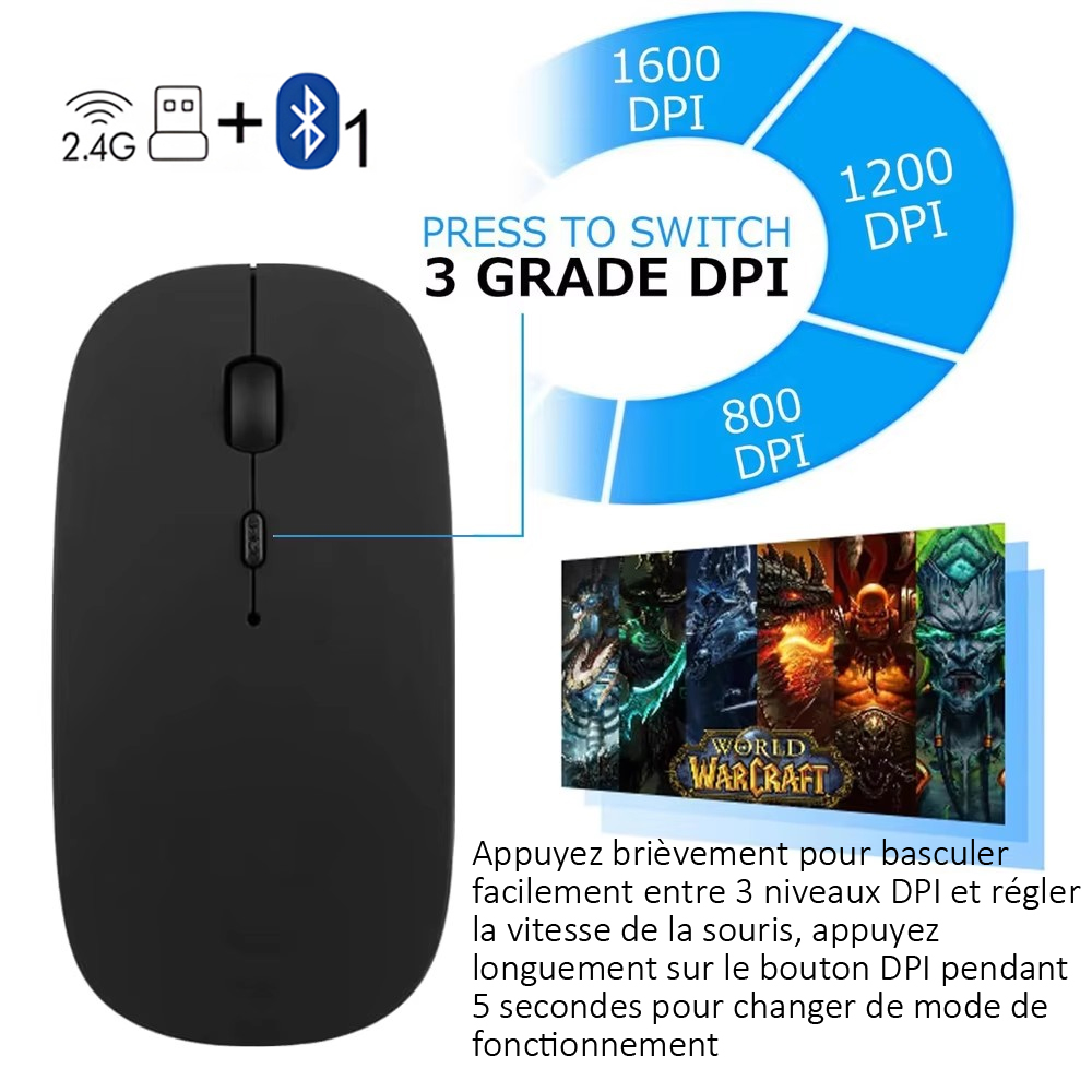 울트라 슬림 듀얼 모드 프랑스어 AZERTY 레이아웃  - Laptop Accessories Combo 리뷰 및 가격