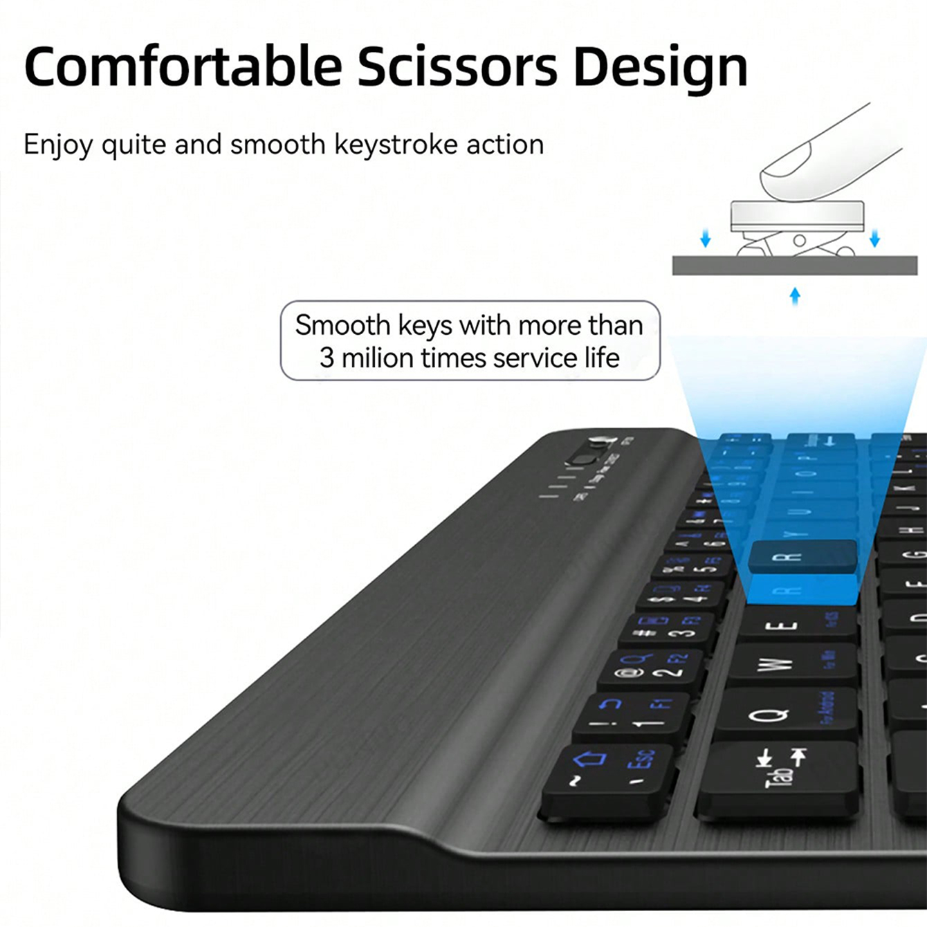 태블릿 용 다국어 키보드 Android 2025 iOS - Laptop Accessories Combo 리뷰 및 가격