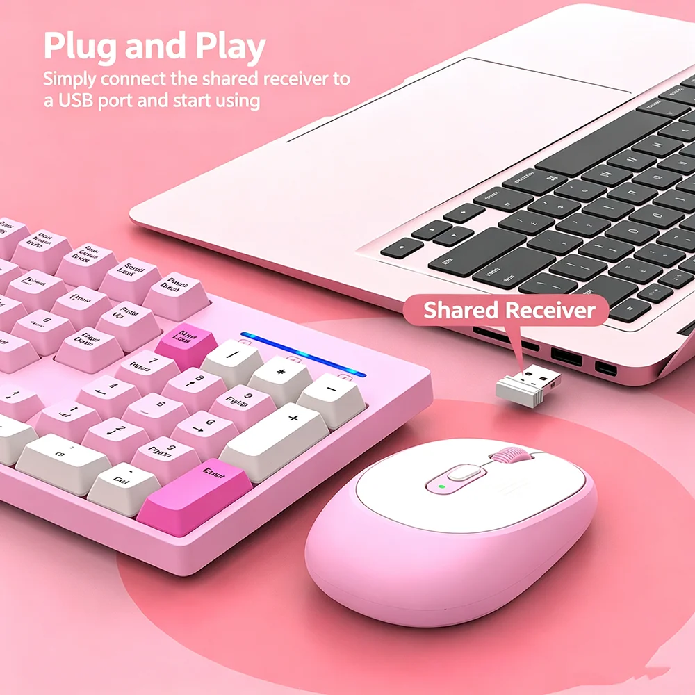 KEBIDUMEI 2.4G 무선 키보드 및 마우스 콤보 - Laptop Accessories Combo 리뷰 및 가격