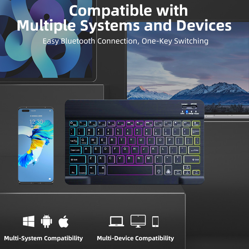 2026 백라이트 블루투스 키보드 안드로이드 iOS 윈 - Laptop Accessories Combo 리뷰 및 가격