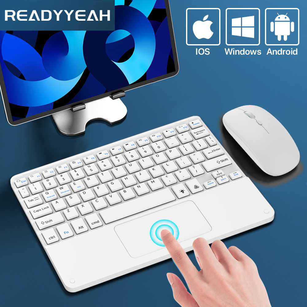 터치패드 무선 키보드 및 마우스 iOS용 블루투스 키보 - Laptop Accessories Combo 리뷰 및 가격