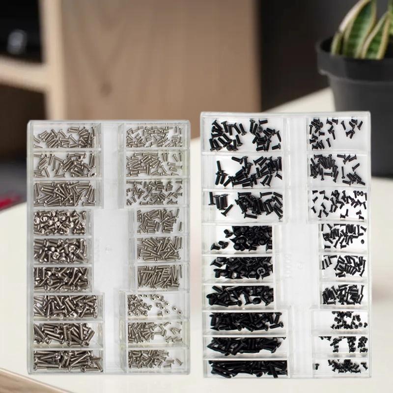 1세트 나사 시계 나사 상자 18종 나사 키트 미니 플 - Laptop Accessories Box 리뷰 및 가격