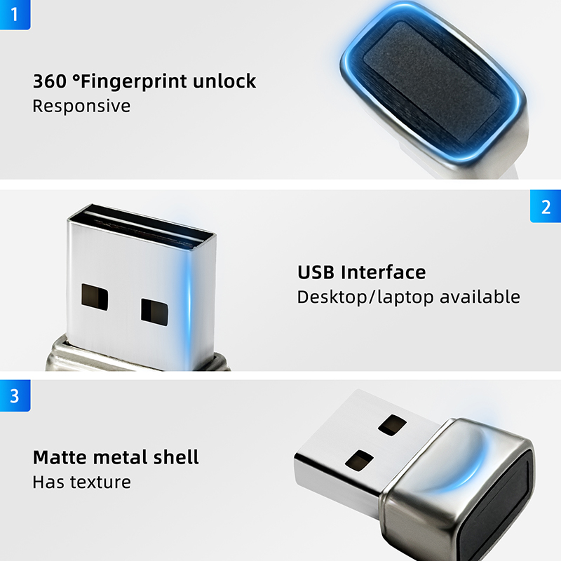 미니 생체 인식 지문 로그인 잠금 Windows 10  - Fingerprint Reader Usb 리뷰 및 가격