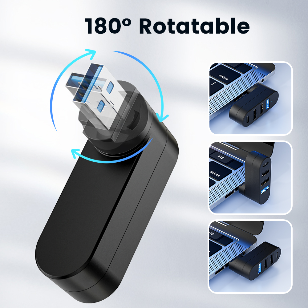 USB 허브 3.0 미니 스플리터 박스 4포트 180  - Laptop Accessories Box 리뷰 및 가격