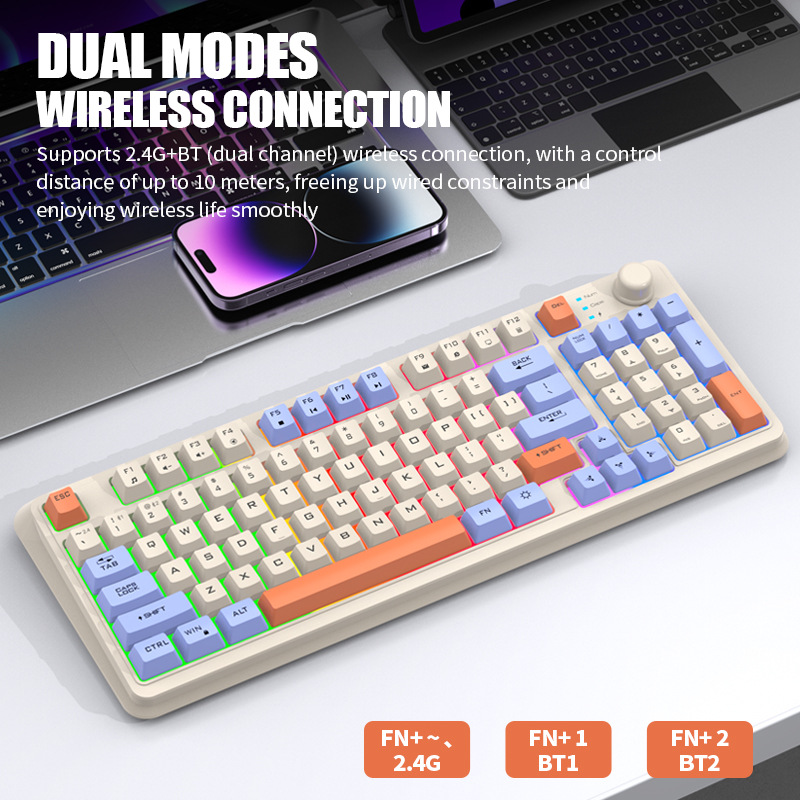 한국어 무선 키보드 스페인어 러시아어 아랍어 한국어 키 - Laptop Accessories Combo 리뷰 및 가격