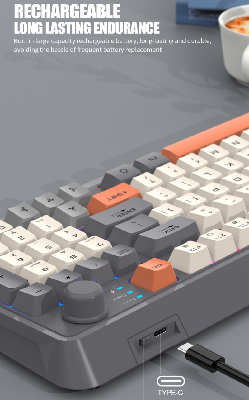 한국어 무선 키보드 스페인어 러시아어 아랍어 한국어 키 - Laptop Accessories Combo 리뷰 및 가격